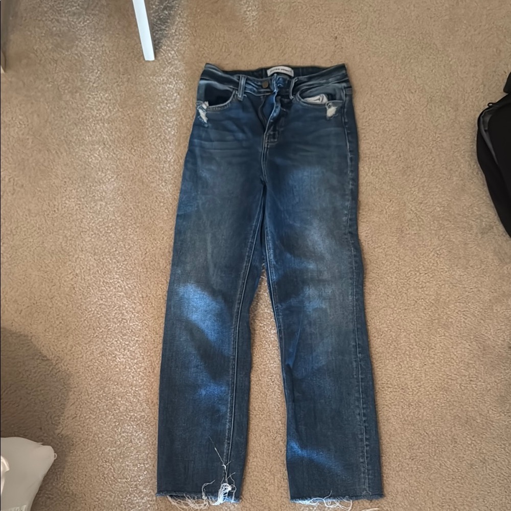 Flying Monkey Blue Straight Leg Jeans